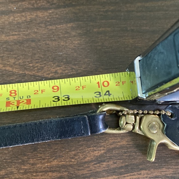 Vintage Coach Black Leather Handbag with Unique Serial Number - Picture 14 of 14